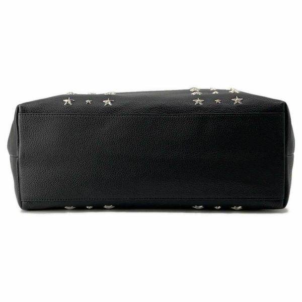 ジミーチュウ トートバッグ ピムリコ スタースタッズ レザー JIMMY CHOO バッグ 黒
