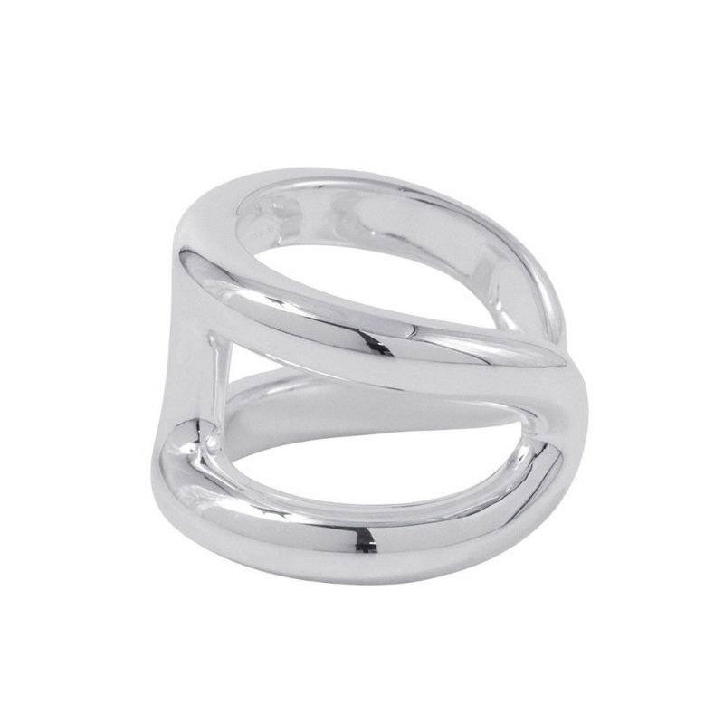 エルメス リング オスモズGM Osmose SV925シルバー リングサイズ55 HERMES 指輪 ジュエリー