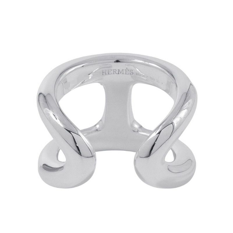 エルメス リング オスモズGM Osmose SV925シルバー リングサイズ55 HERMES 指輪 ジュエリー