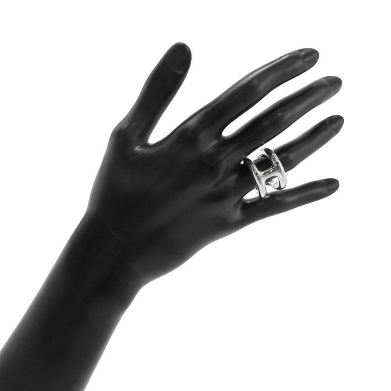 エルメス リング オスモズGM Osmose SV925シルバー リングサイズ55 HERMES 指輪 ジュエリー