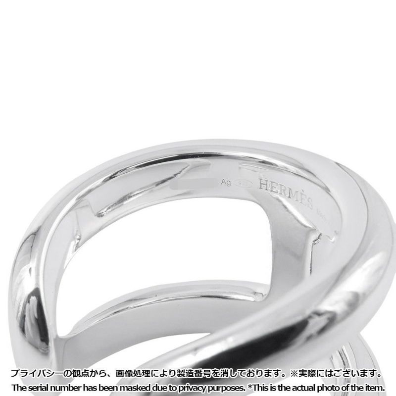 エルメス リング オスモズGM Osmose SV925シルバー リングサイズ55 HERMES 指輪 ジュエリー