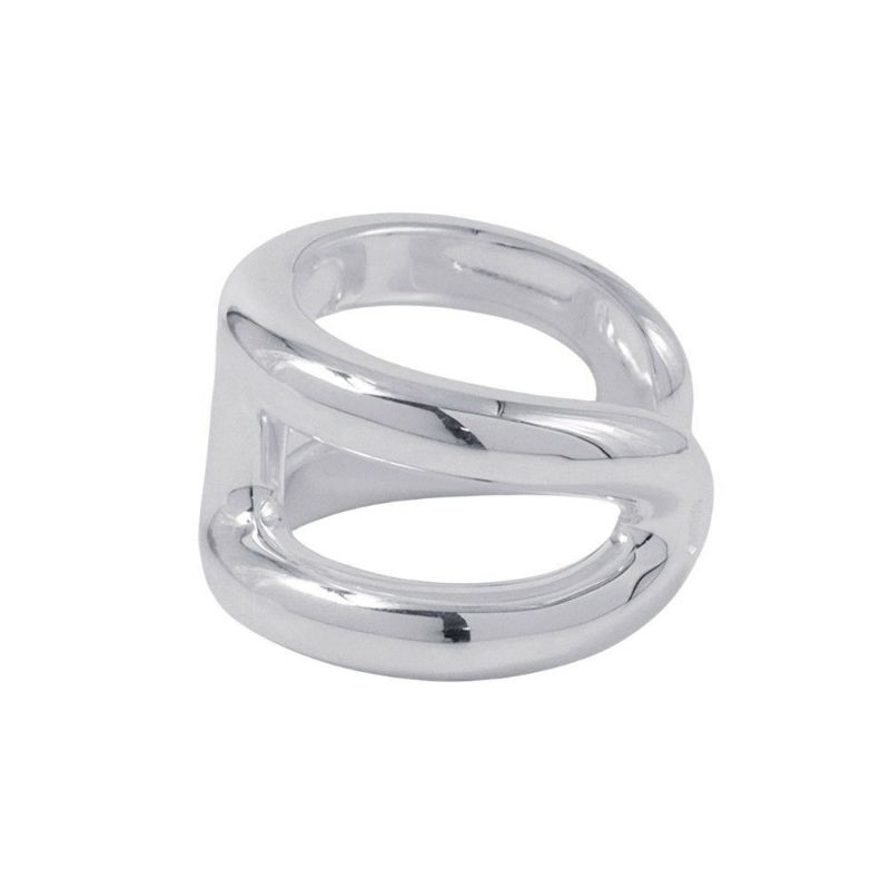 エルメス リング オスモズPM Osmose SV925シルバー リングサイズ49 HERMES 指輪 ジュエリー