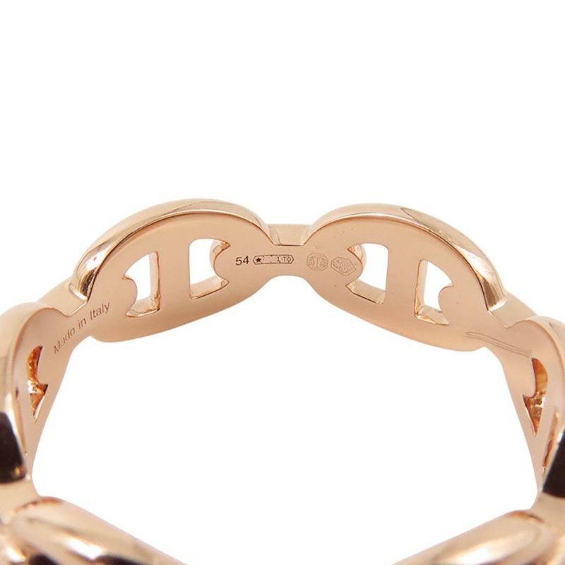 エルメス リング シェーヌダンクル アンシェネPM K18PGピンクゴールド リングサイズ54 HERMES ジュエリー