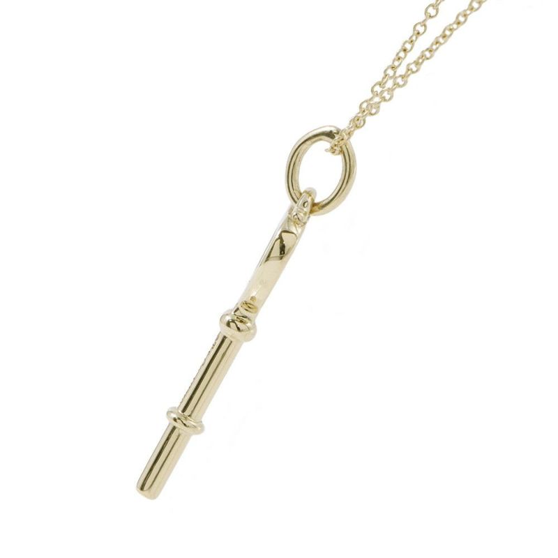ティファニー ネックレス ハートキー ペンダント K18YGイエローゴールド Tiffany&Co.