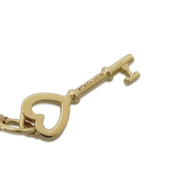 ティファニー ネックレス ハートキー ペンダント K18YGイエローゴールド Tiffany&Co.