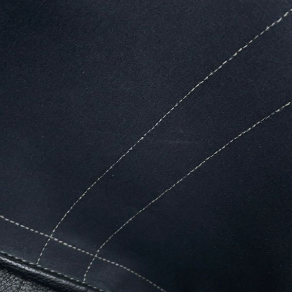 エルメス トートバッグ ガーデンパーティPM ブラック/シルバー金具 トワルオフィシエ/ブッフルスキッパー □H刻印 黒