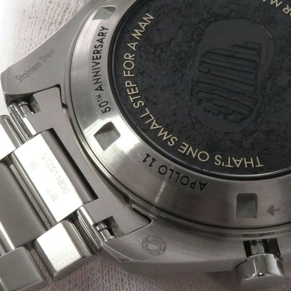 オメガ スピードマスター アポロ11号50周年記念モデル 世界限定6969本 310.20.42.50.01.001 黒文字盤