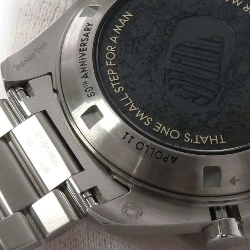 オメガ スピードマスター アポロ11号50周年記念モデル 世界限定6969本 310.20.42.50.01.001 黒文字盤