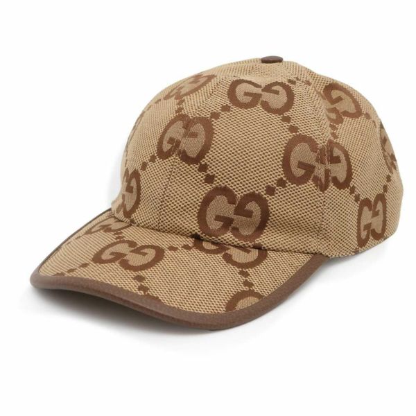 グッチ キャップ ジャンボ GGキャンバス ベースボールキャップ サイズXXL GUCCI 帽子 メンズ