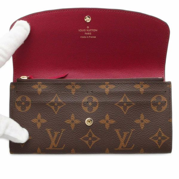 ルイヴィトン 長財布 モノグラム ポルトフォイユ・エミリー M60697 LOUIS VUITTON ヴィトン 財布