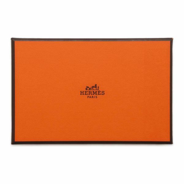 エルメス カードケース カルヴィ ブラック ヴォーエプソン B刻印 HERMES 名刺入れ 黒