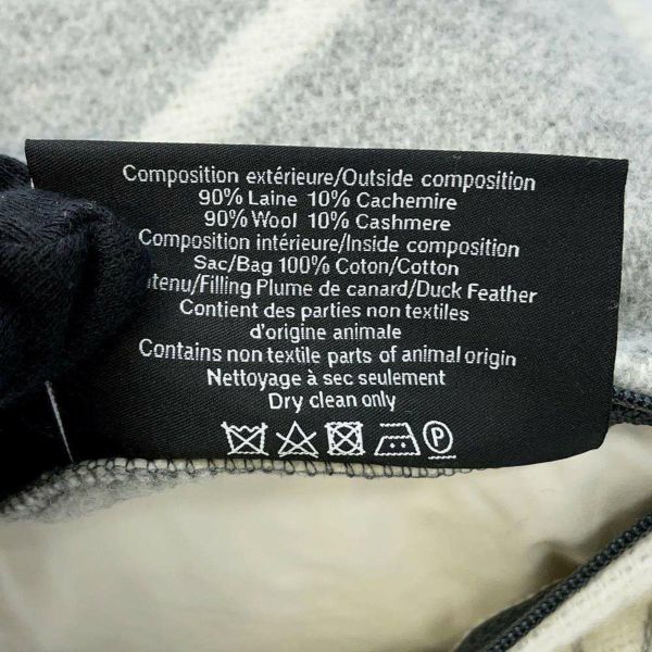 シャネル クッション サークルロゴ ダブルフェイス ココマーク ウール カシミヤ CHANEL インテリア 白