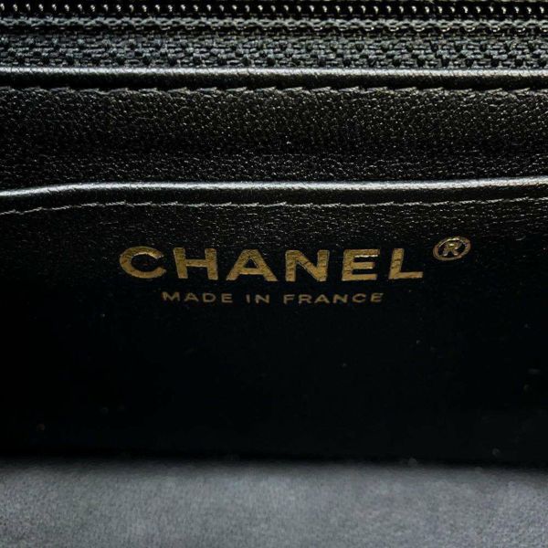 シャネル チェーンショルダーバッグ ココマーク ラムスキン A69900 CHANEL ミニ フラップ バッグ 黒