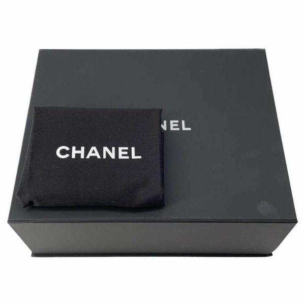 シャネル ハンドバッグ CHANEL 22 マトラッセ シャイニーカーフレザー AS3980 2wayショルダー 黒