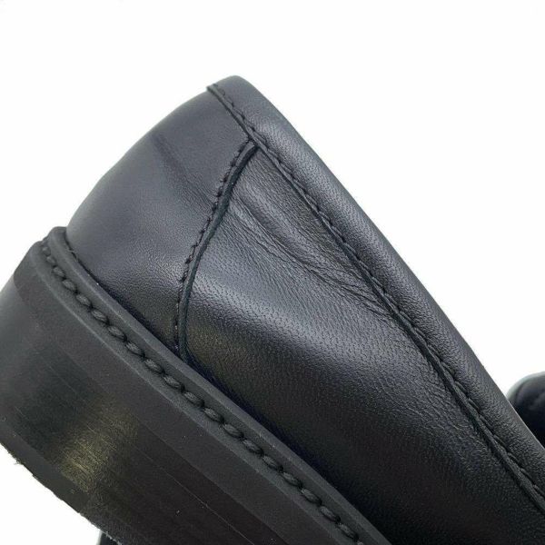 シャネル ローファー マトラッセ CCターンロック ラムスキン レディースサイズ36 1/2C G36646 CHANEL 靴 黒
