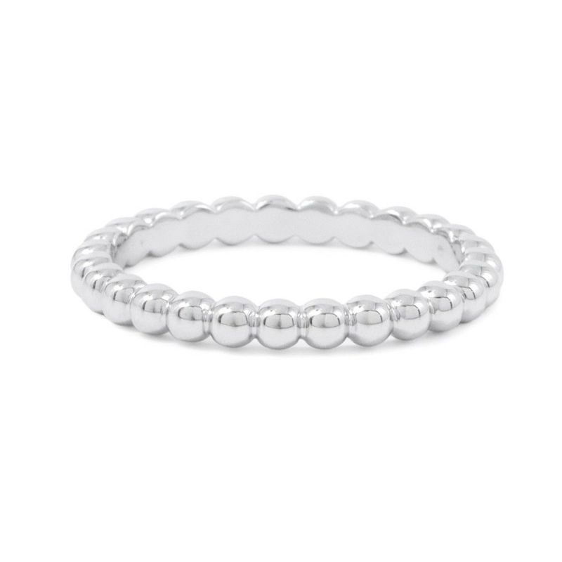 ヴァンクリーフ&アーペル リング ペルレ ゴールドパール ミディアム K18WGホワイトゴールド サイズ59 VCARN9PC00 指輪