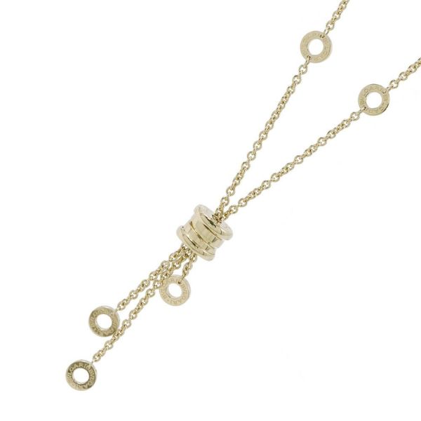 ブルガリ ネックレス ビーゼロワン エレメント K18YGイエローゴールド BVLGARI ペンダント ジュエリー