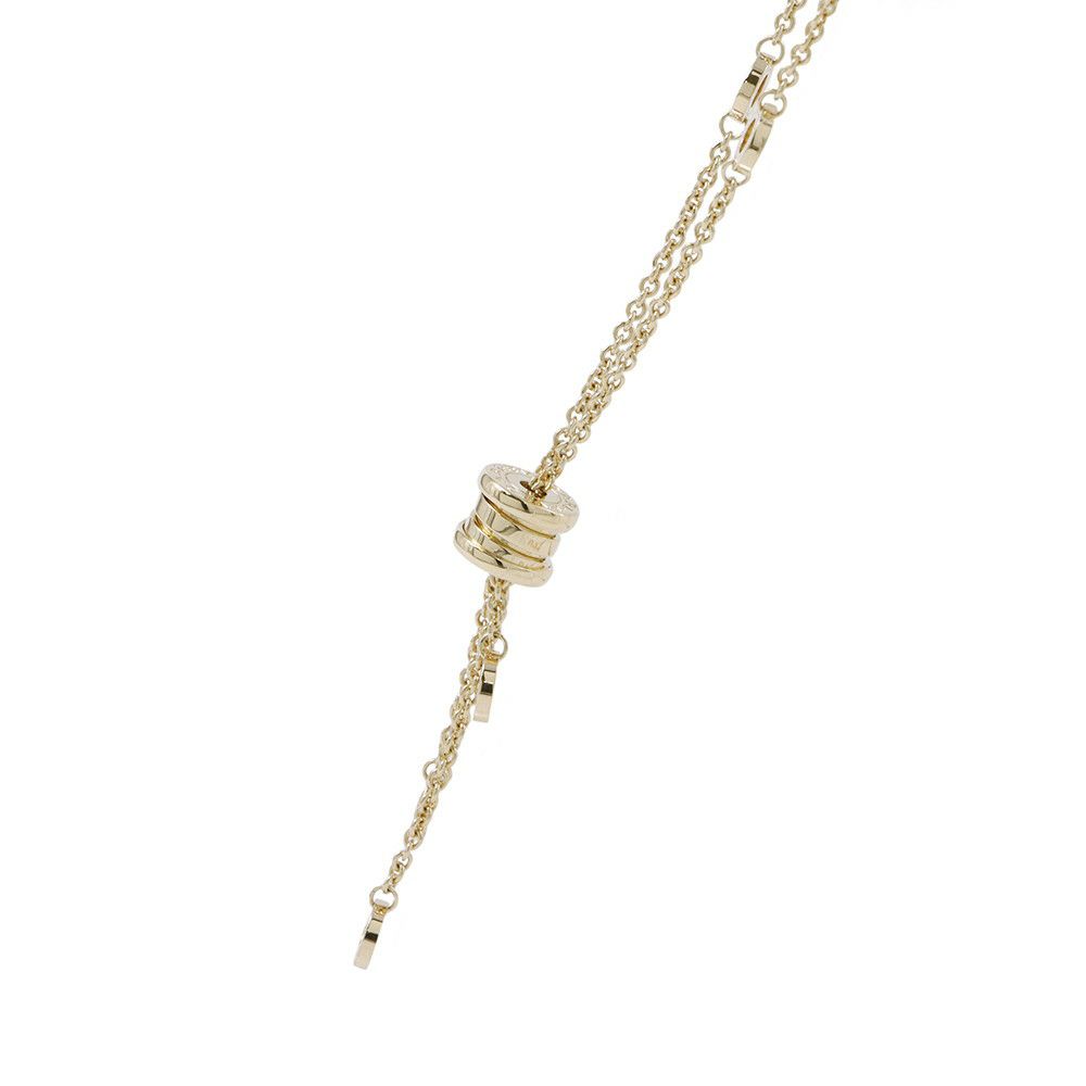 ブルガリ ネックレス ビーゼロワン エレメント K18YGイエローゴールド BVLGARI ペンダント ジュエリー