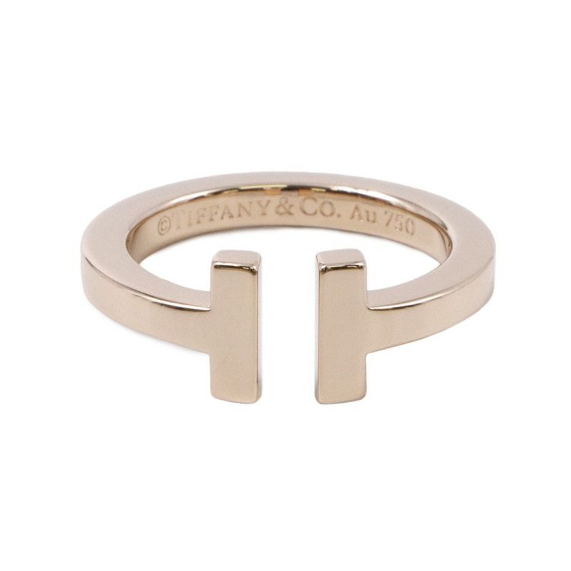 ティファニー リング Tスクエア リング K18PGピンクゴールド リングサイズ約12号 60147395 Tiffany&Co. 指輪