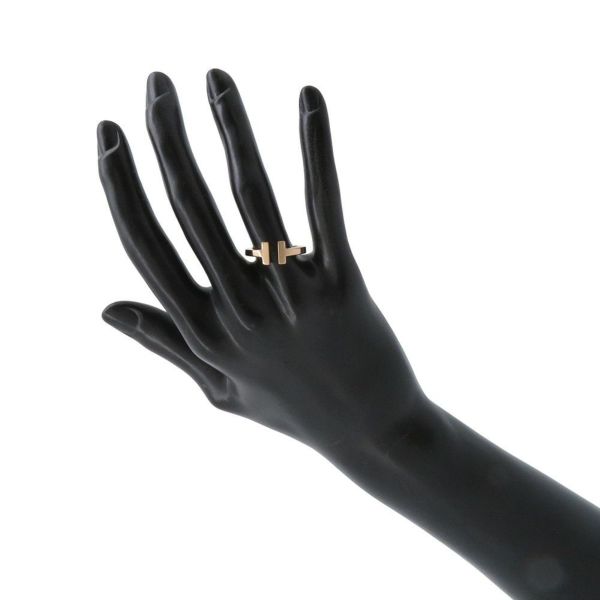 ティファニー リング Tスクエア リング K18PGピンクゴールド リングサイズ約12号 60147395 Tiffany&Co. 指輪
