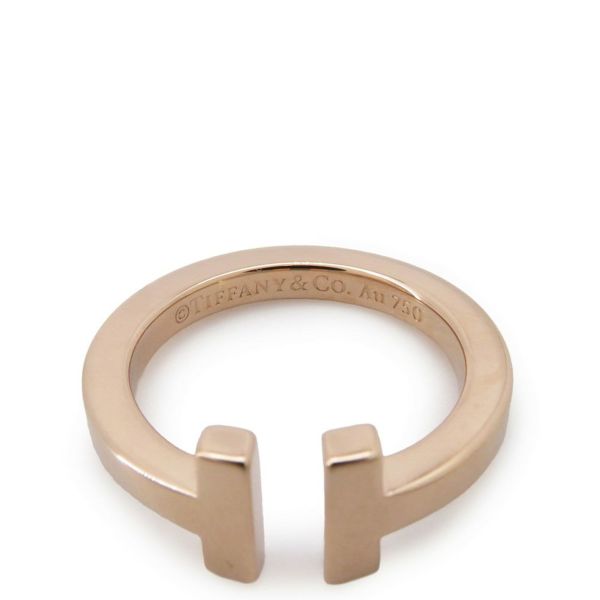 ティファニー リング Tスクエア リング K18PGピンクゴールド リングサイズ約12号 60147395 Tiffany&Co. 指輪