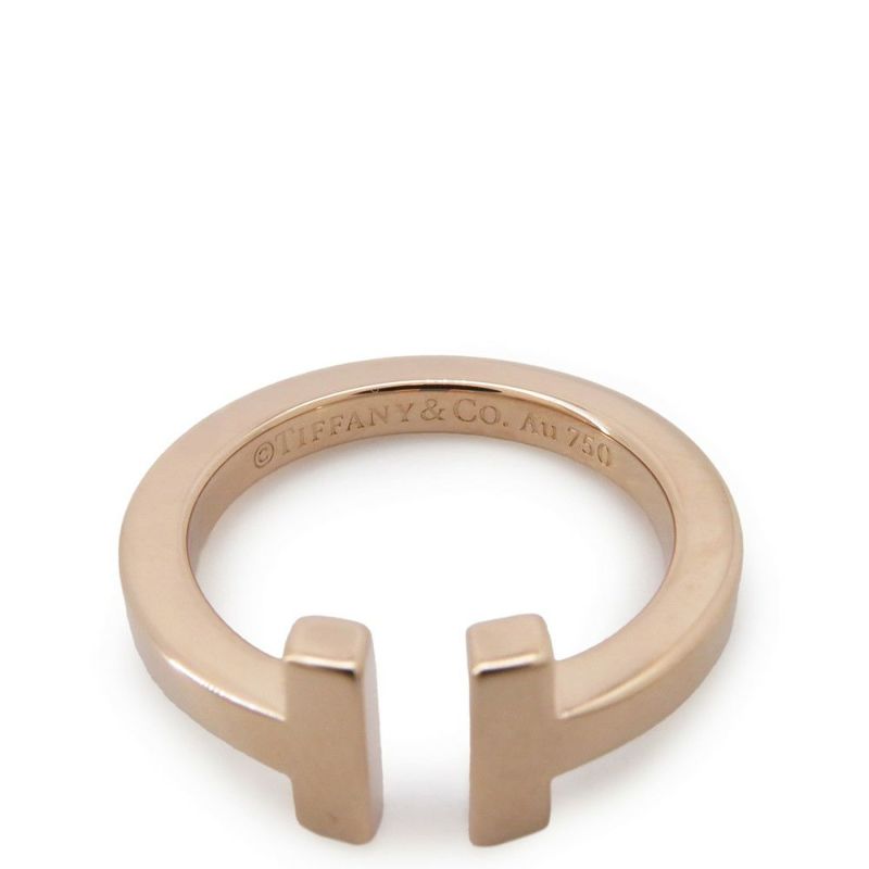 ティファニー リング Tスクエア リング K18PGピンクゴールド リングサイズ約12号 60147395 Tiffany&Co. 指輪