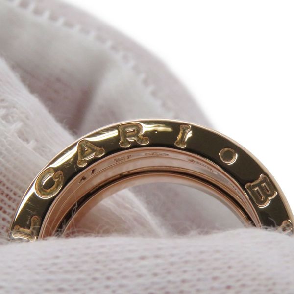 ブルガリ リング ビーゼロワン B-zero1 2バンド K18PGピンクゴールド リングサイズ47 BVLGARI 指輪 ジュエリー