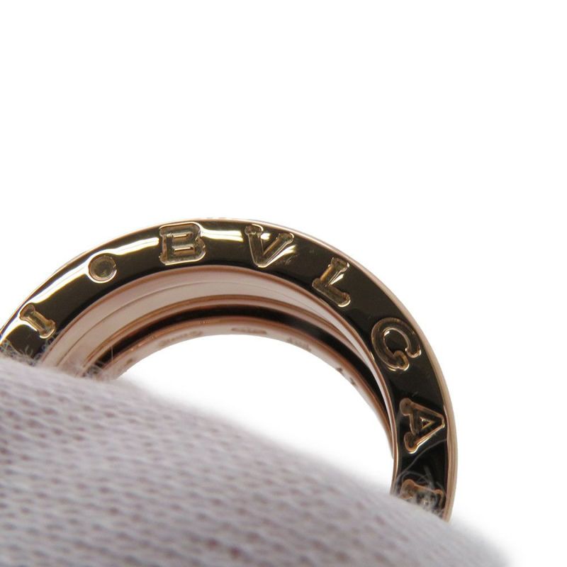 ブルガリ リング ビーゼロワン B-zero1 2バンド K18PGピンクゴールド リングサイズ47 BVLGARI 指輪 ジュエリー
