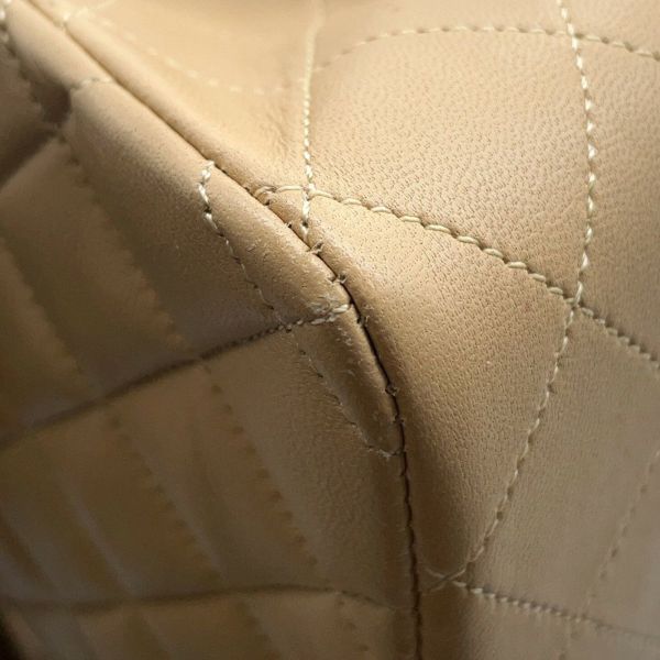 シャネル チェーンショルダーバッグ マトラッセ25 ココマーク ラムスキン ダブルチェーン A01112 CHANEL