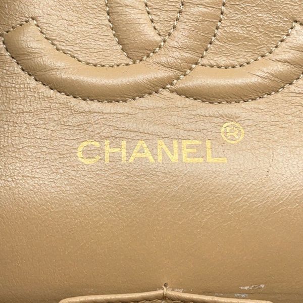 シャネル チェーンショルダーバッグ マトラッセ25 ココマーク ラムスキン ダブルチェーン A01112 CHANEL