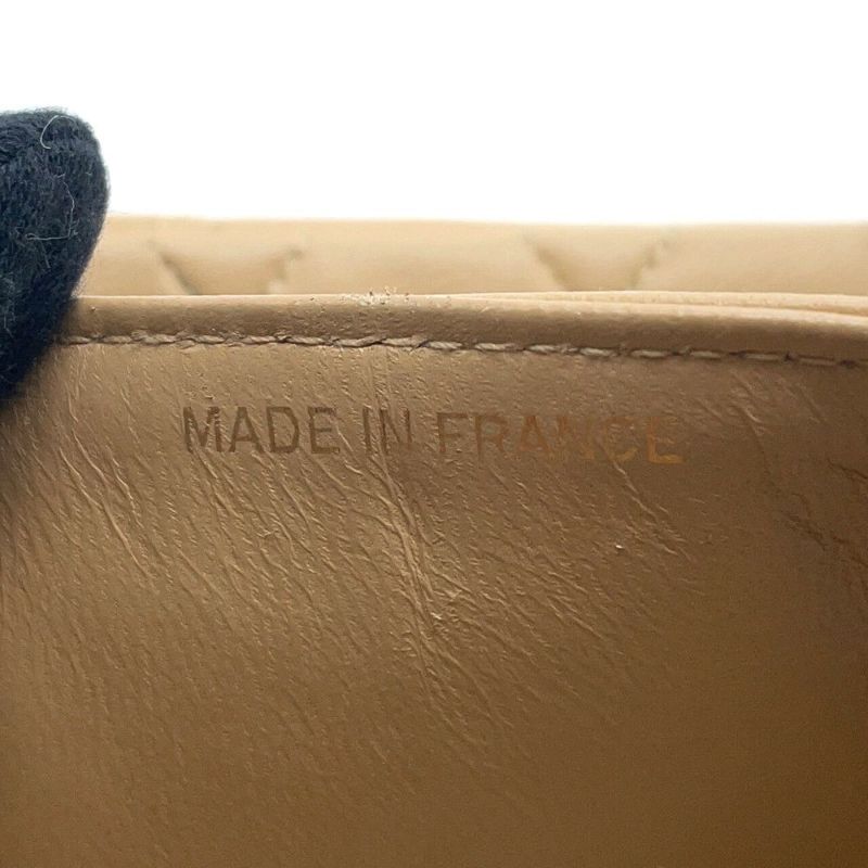 シャネル チェーンショルダーバッグ マトラッセ25 ココマーク ラムスキン ダブルチェーン A01112 CHANEL