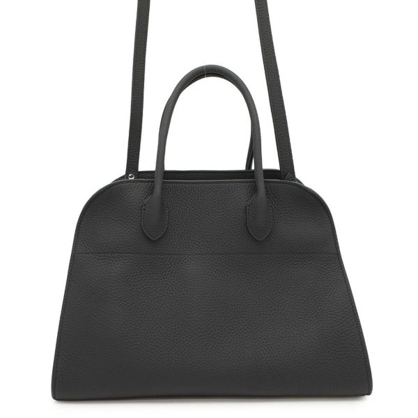ザ ロウ ハンドバッグ ソフトマルゴー12 レザー W1586 THE ROW