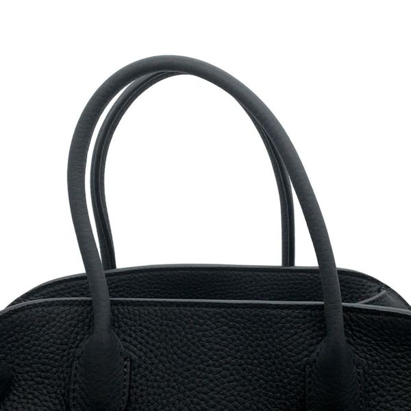 ザ ロウ ハンドバッグ ソフトマルゴー12 レザー W1586 THE ROW バッグ 2wayショルダーバッグ 黒