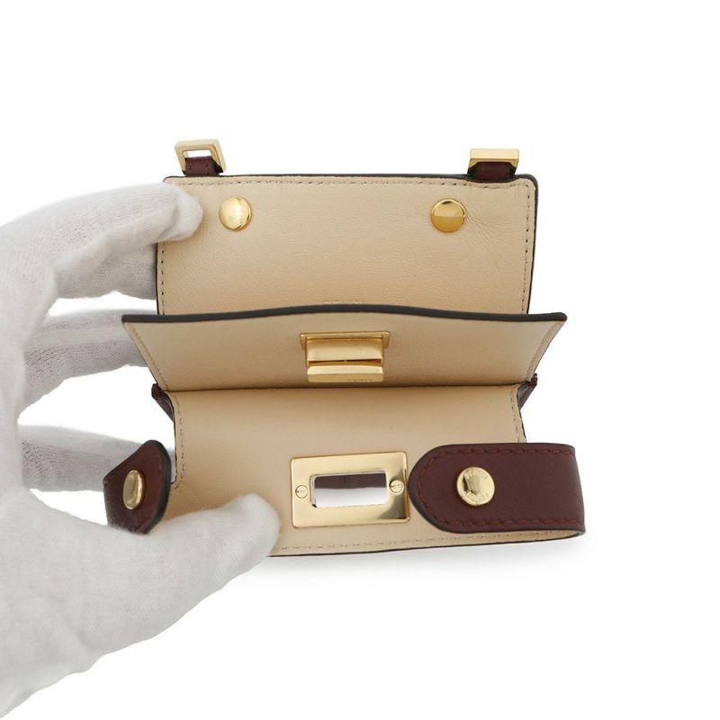 フェンディ フォンホルダー ピーカフォン レザー 8M0442 FENDI スマホケース