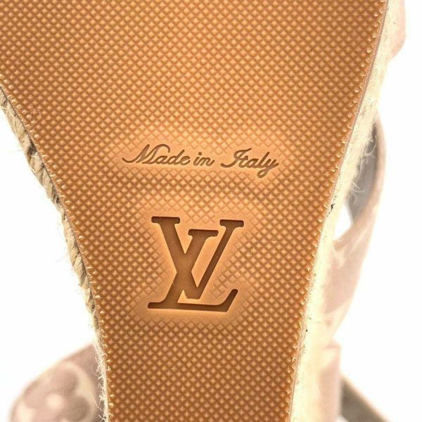 ルイヴィトン サンダル モノグラム スターボードライン ヴェッジソール レディースサイズ37 ヴィトン 靴
