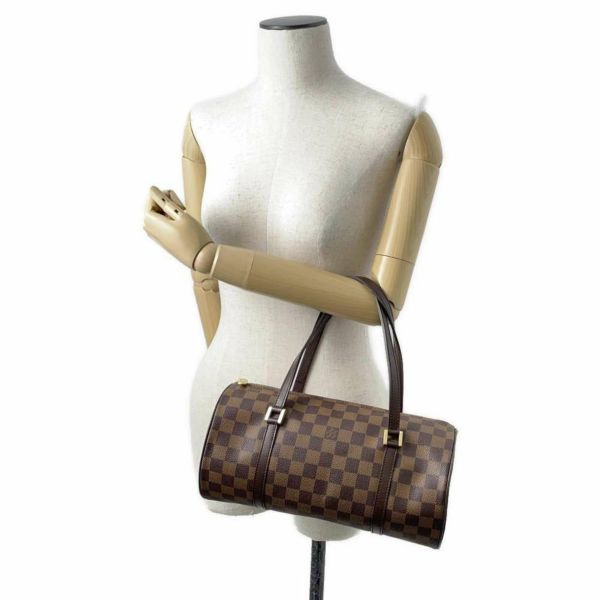 ルイヴィトン ハンドバッグ ダミエ・エベヌ パピヨン30 N51303 LOUIS VUITTON ヴィトン バッグ