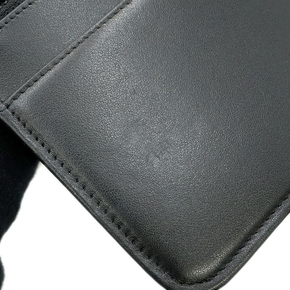 シャネル チェーンウォレット ボーイシャネル マトラッセ ココマーク キャビアスキン AP1117 CHANEL 財布 黒