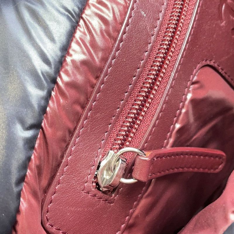 シャネル トートバッグ コココクーン ココマーク マトラッセ スモールPM ナイロン A48610 CHANEL バッグ 黒