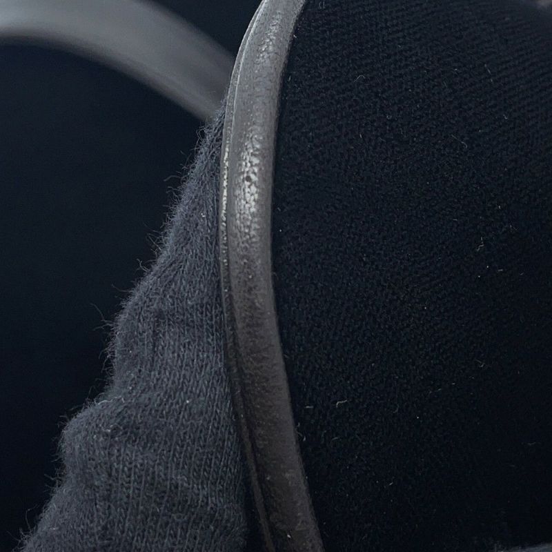 シャネル リュック ココマーク チェーン ベロア ラムスキン CHANEL バックパック バッグ ポーチ付き 黒