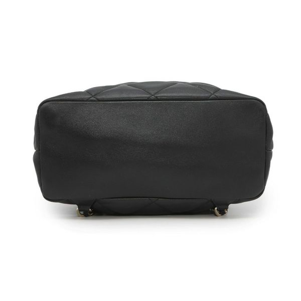 シャネル リュック マトラッセ ココマーク レザー CHANEL バッグ バックパック 黒