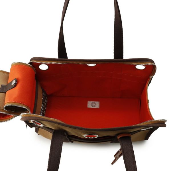 エルメス 犬用キャリーバッグ フォーヴ/フー/シルバー金具 トワルアッシュ U刻印 HERMES ドッグ