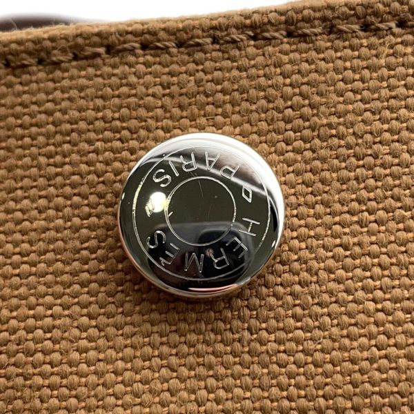 エルメス 犬用キャリーバッグ フォーヴ/フー/シルバー金具 トワルアッシュ U刻印 HERMES ドッグ