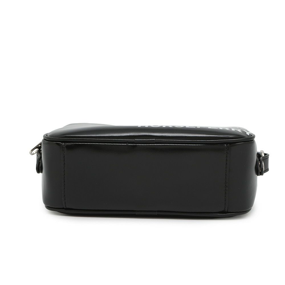 バーバリー ショルダーバッグ ホースフェリー カメラ マイクロ コーティングキャンバス 8022339 BURBERRY 黒