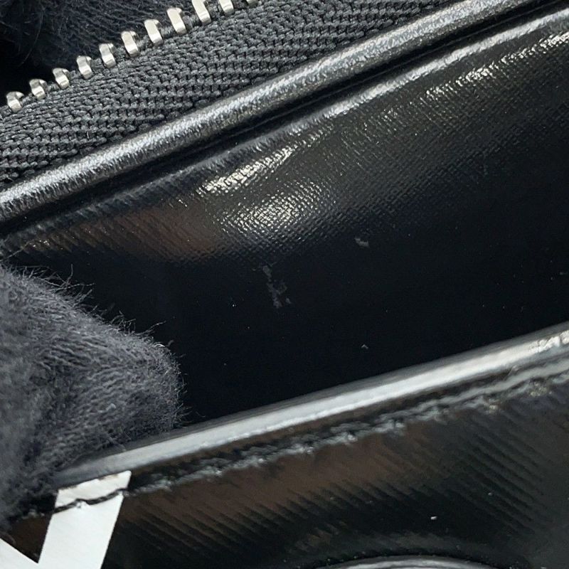 バーバリー ショルダーバッグ ホースフェリー カメラ マイクロ コーティングキャンバス 8022339 BURBERRY 黒