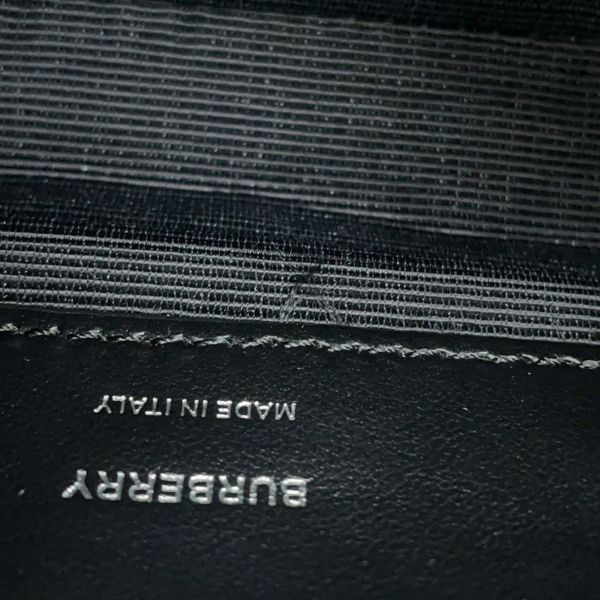 バーバリー ショルダーバッグ ホースフェリー カメラ マイクロ コーティングキャンバス 8022339 BURBERRY 黒