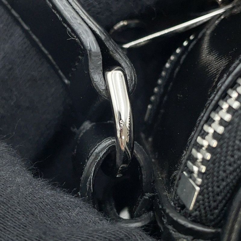 バーバリー ショルダーバッグ ホースフェリー カメラ マイクロ コーティングキャンバス 8022339 BURBERRY 黒