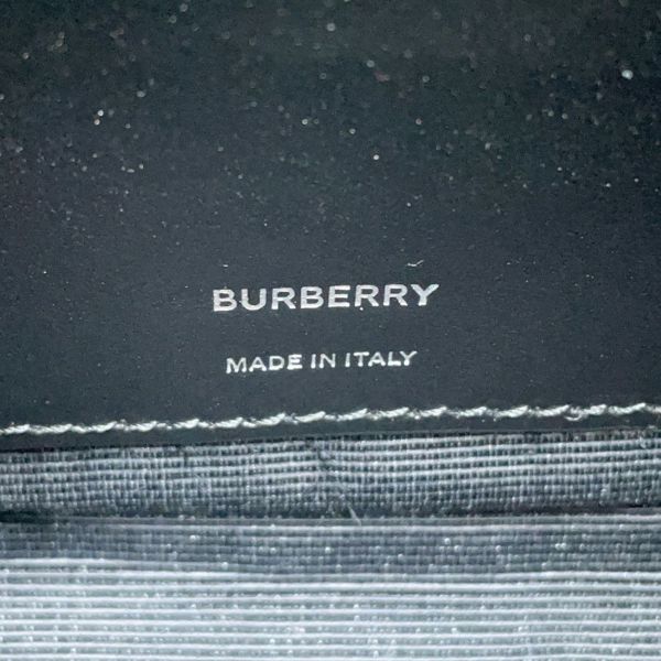 バーバリー ショルダーバッグ ホースフェリー カメラ マイクロ コーティングキャンバス 8022339 BURBERRY 黒