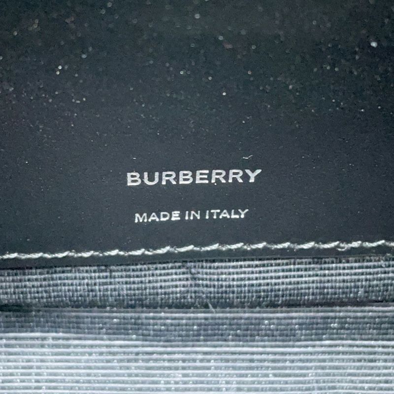 バーバリー ショルダーバッグ ホースフェリー カメラ マイクロ コーティングキャンバス 8022339 BURBERRY 黒