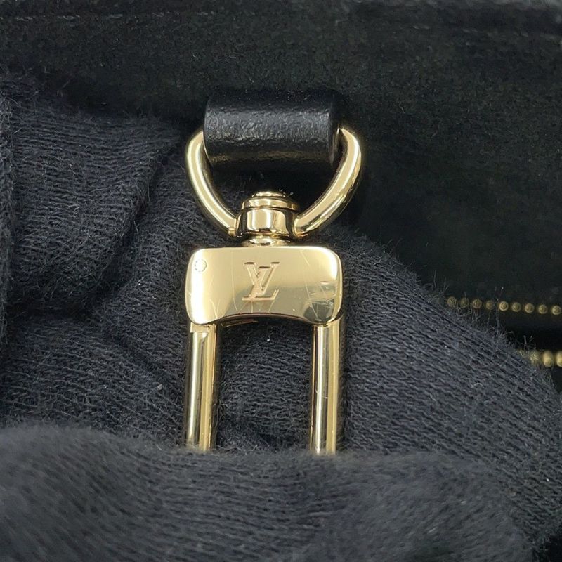 ルイヴィトン ハンドバッグ モノグラム・アンプラント オンザゴーPM M45653 黒 ブラック 2way