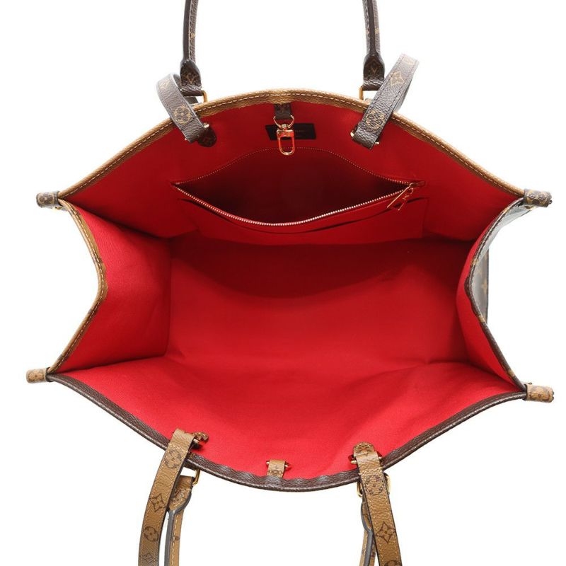 ルイヴィトン トートバッグ モノグラム・リバース ジャイアント オンザゴーGM M44576 LOUIS VUITTON 2way